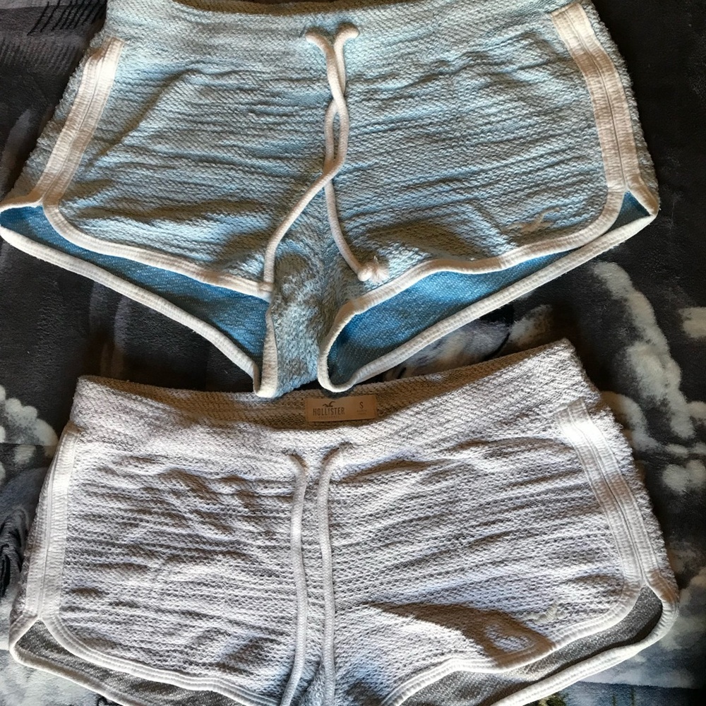 Hollister Blue and White Knit Set